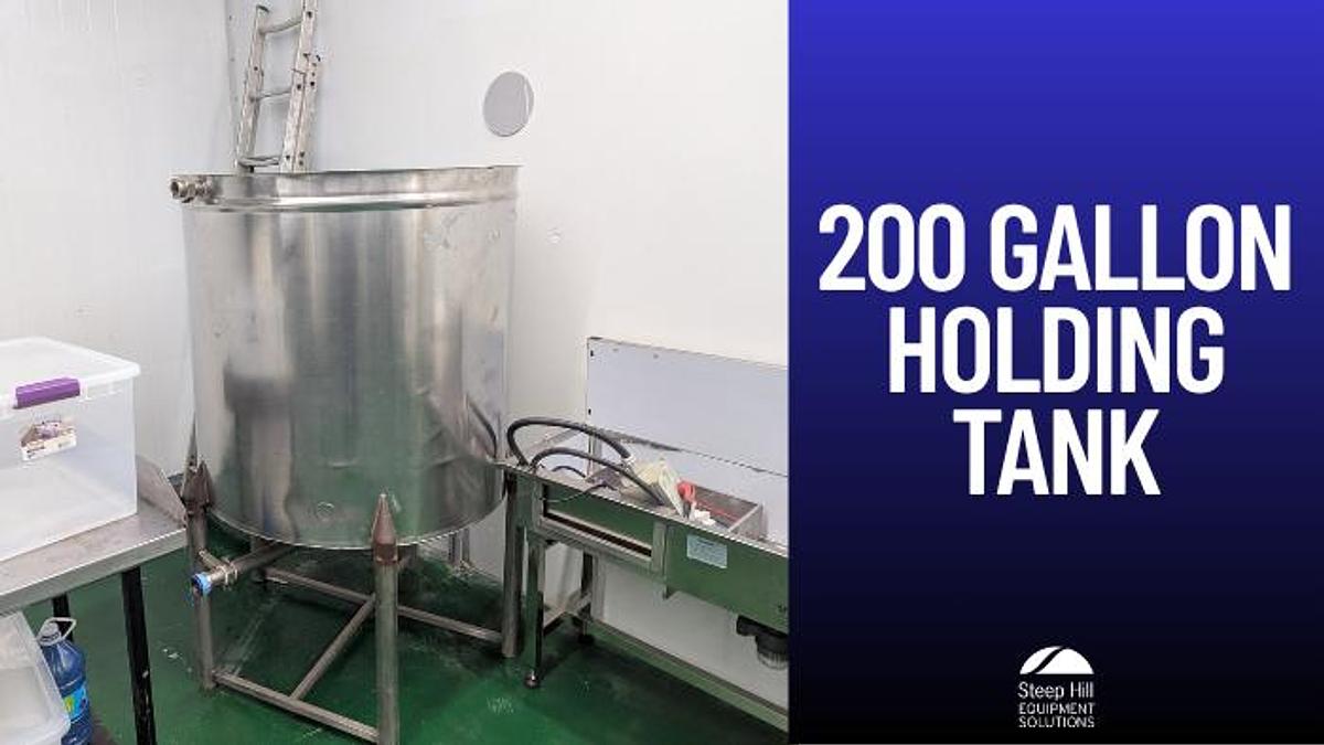 Used 200 Gallon Holding Tank