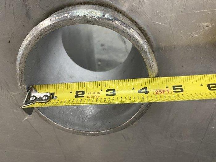 Used Jacketed Half-Cylinder Tank