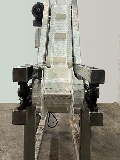 Used 4.5' High Z-Style Incline Conveyor