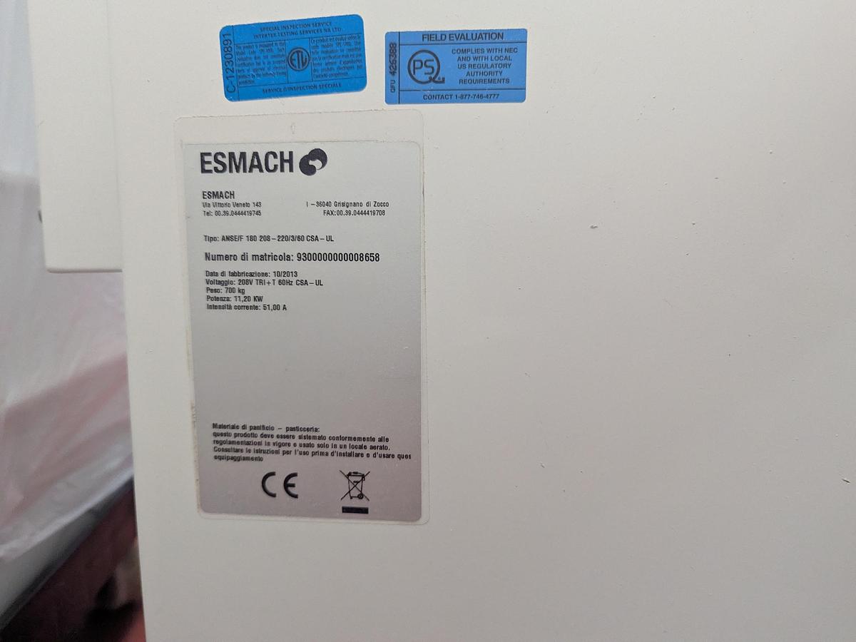Used Esmach Anse F 180 Spiral Mixer