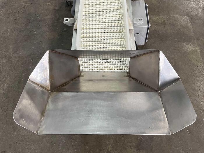 Used Safeline 4'L Incline Infeed Conveyor