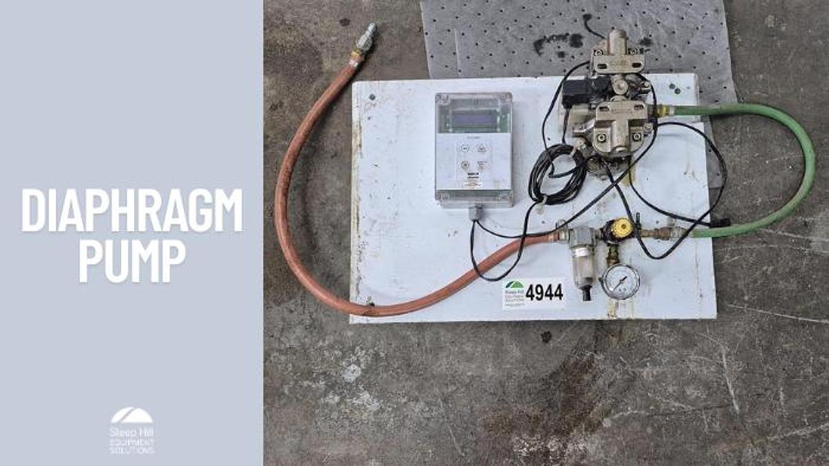 Used Wilden Air Operated Diaphragm Pump with Controller
