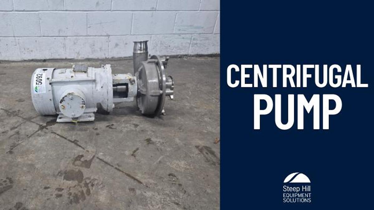 Used Fristam FPX 351 5 HP Centrifugal Pump
