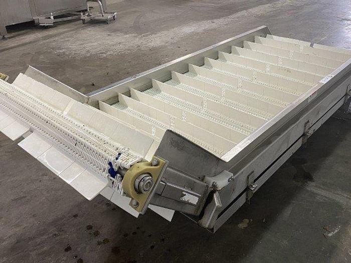 Used VWM Z-Style Flighted Conveyor