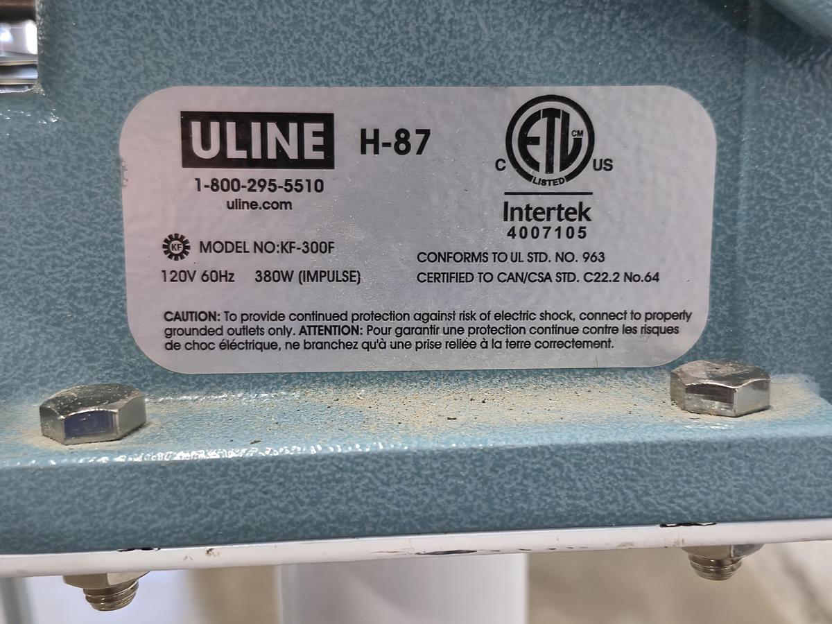 Used Uline H-87 Foot-Operated Impulse Sealer