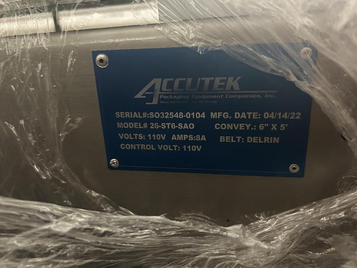 Used 5' Accutek Conveyor