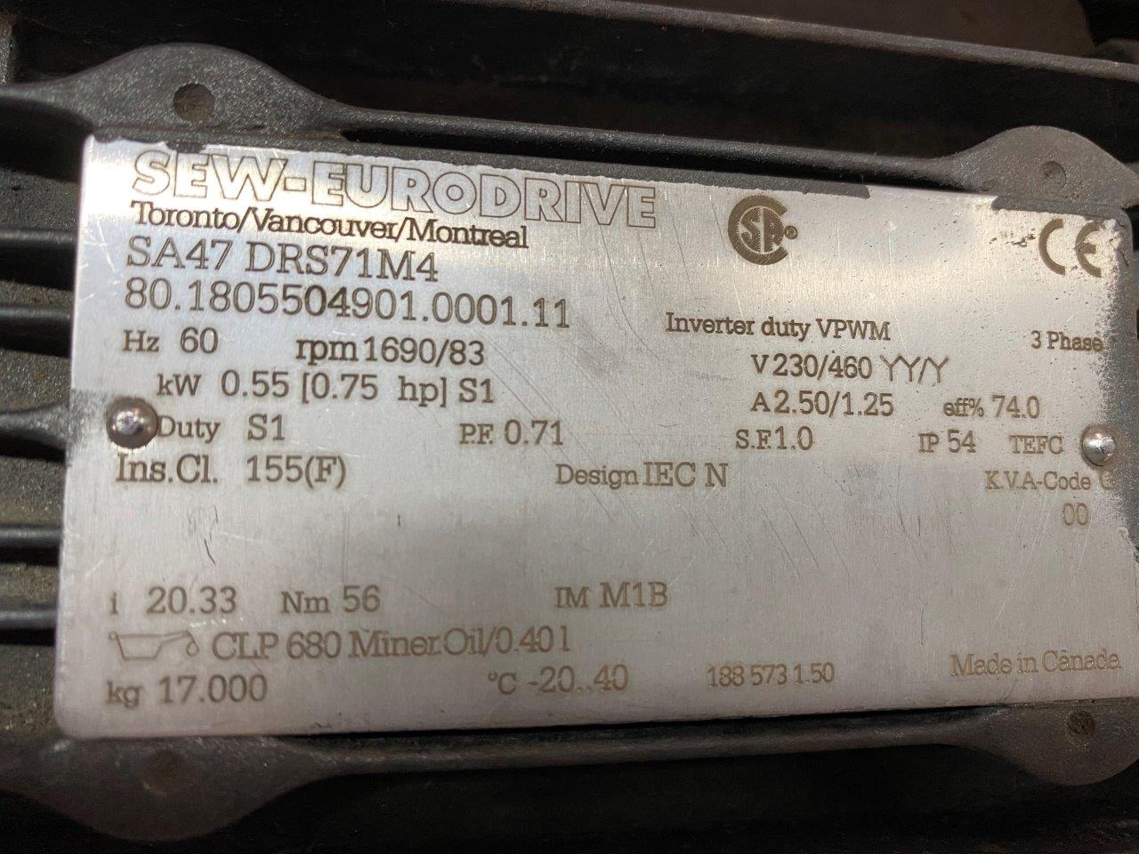 Used LaGrotta 5'L Double Belt Conveyor