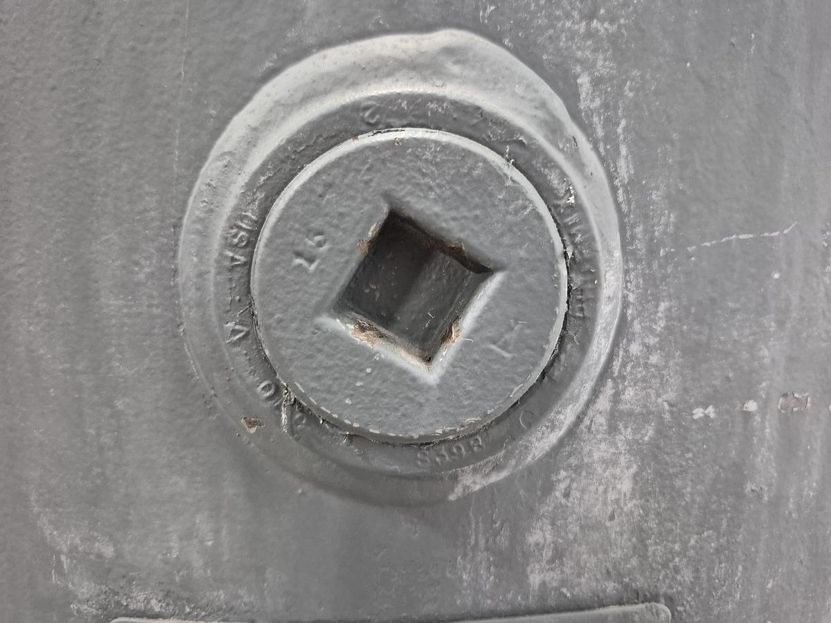 Used Buckeye Boiler Company 120-Gallon Vertical Air Receiver Tank