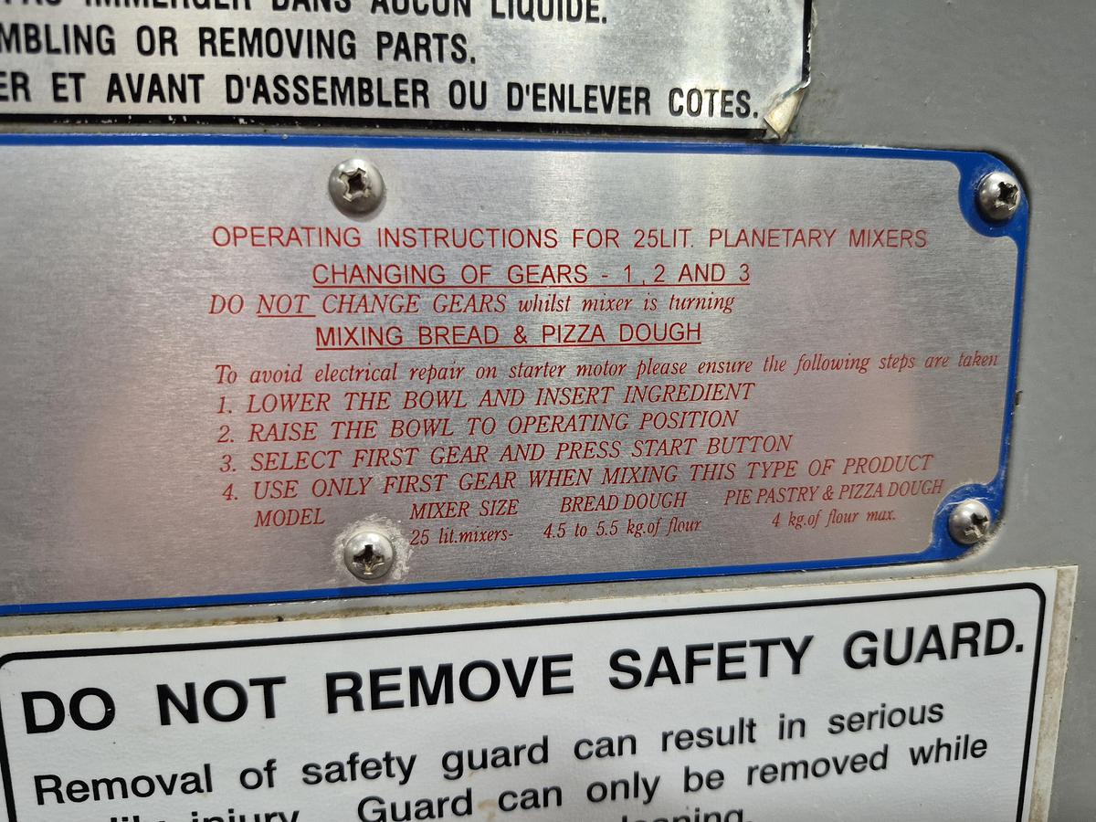 Used Spar SP-22HI 24 Quart Planetary Mixer