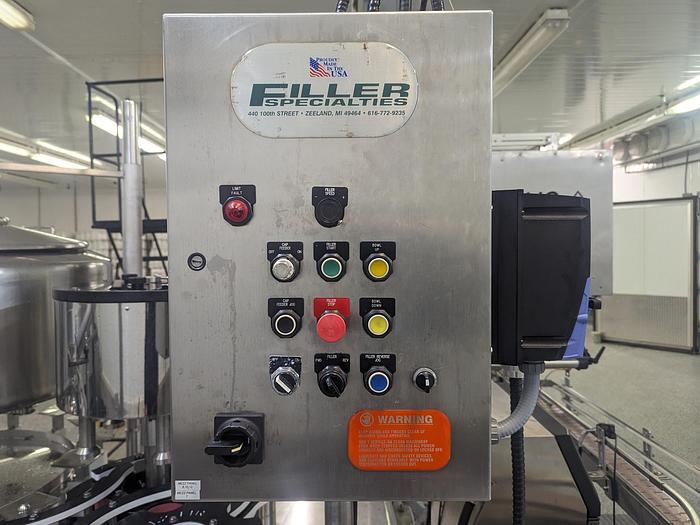 Used Filler Specialties Bottling Line
