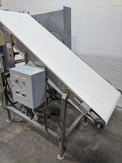 Used 6' High Incline Conveyor