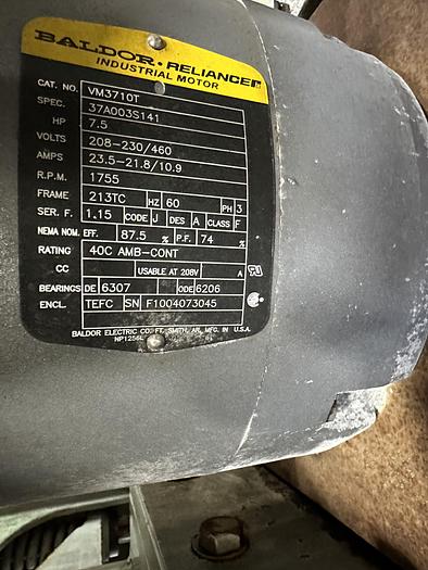 Used Nishimura/Tanabe Centrifugal Separator