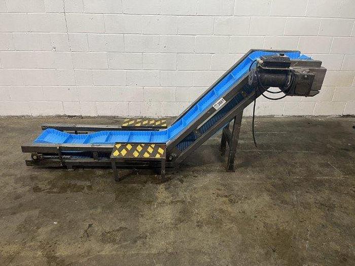 Used 3.5' High Gooseneck Conveyor
