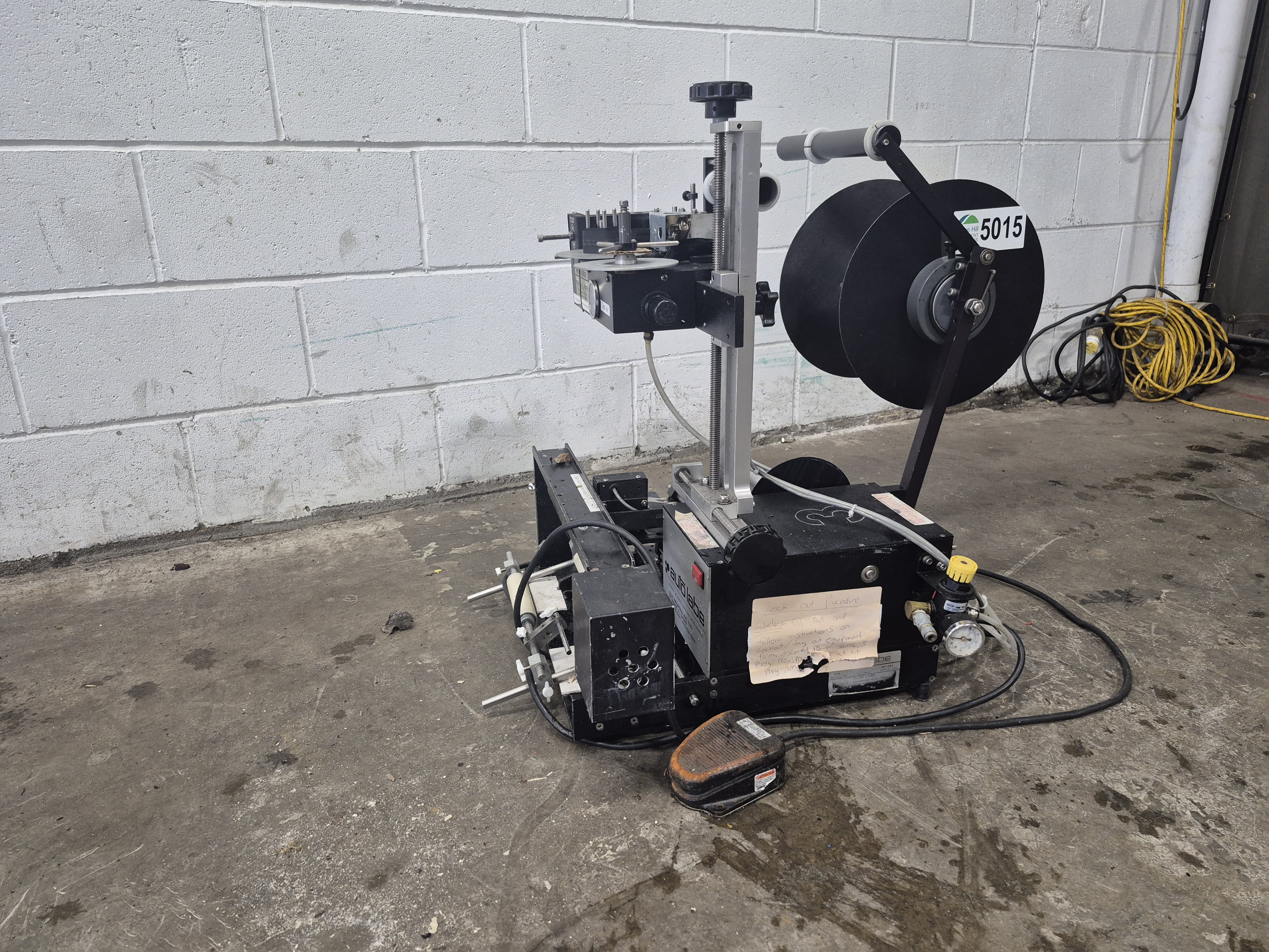 Used Auto-Labe Model 310 Hot Stamp Imprinter. 