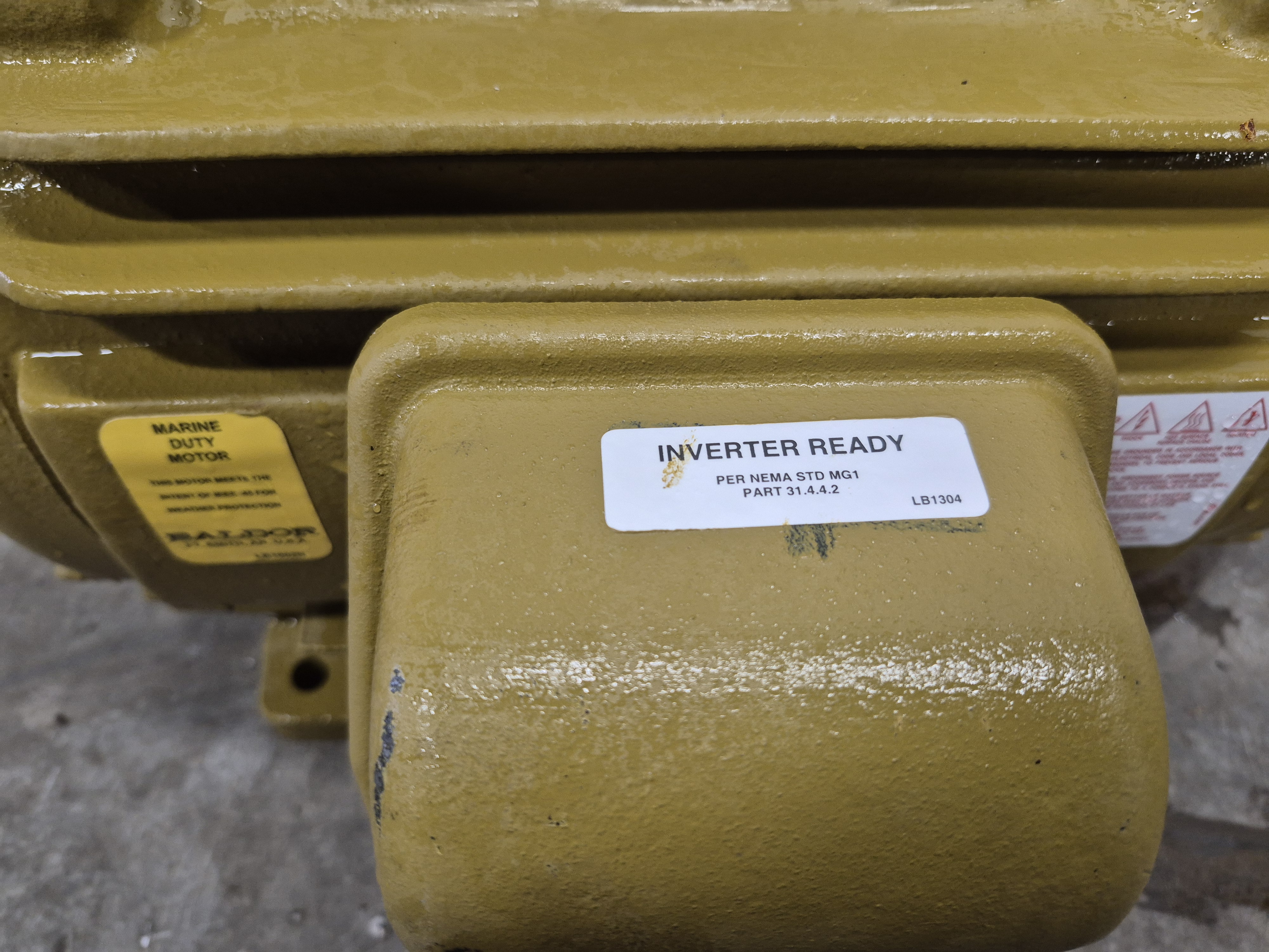 Used Baldor-Reliance Super-E Sever Duty XEX Electric Motor