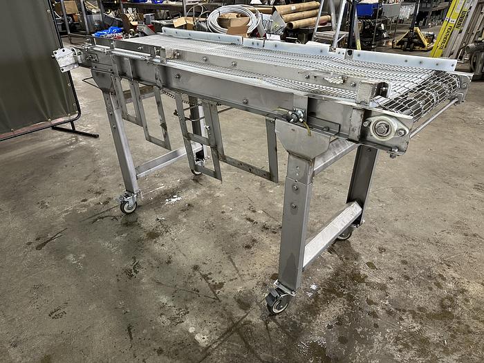 Used 6' Wire Conveyor