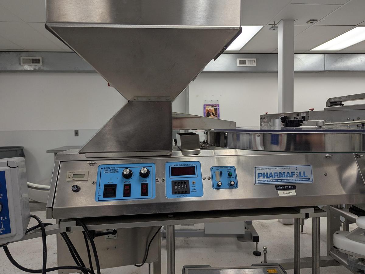 Used Pharmafill Capsule Counter and Bottle Filler