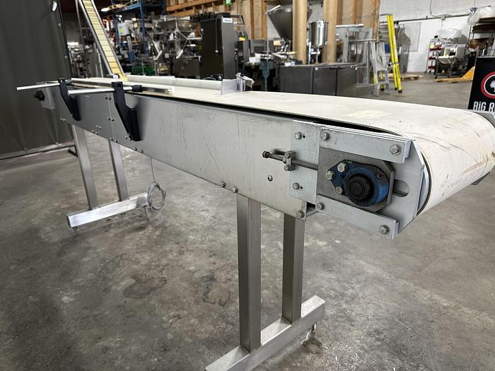 Used 8' Flat Belt Conveyor
