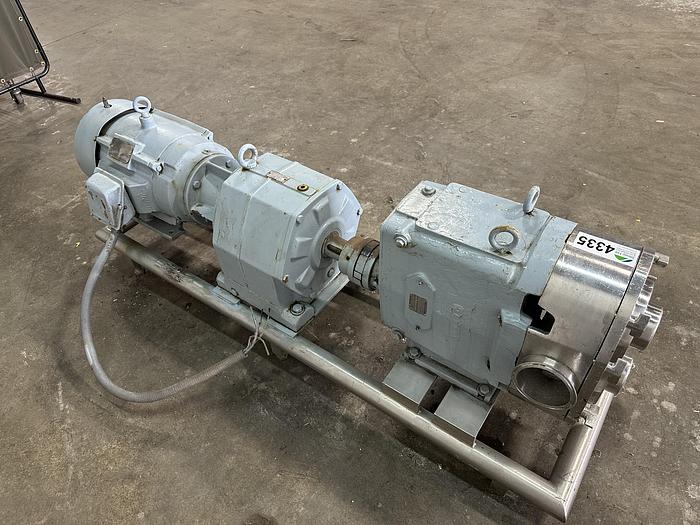 Used Waukesha 220 Sanitary PD Pump