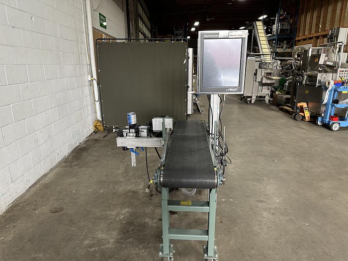 Used FoxJet Date Coder w/ Conveyor