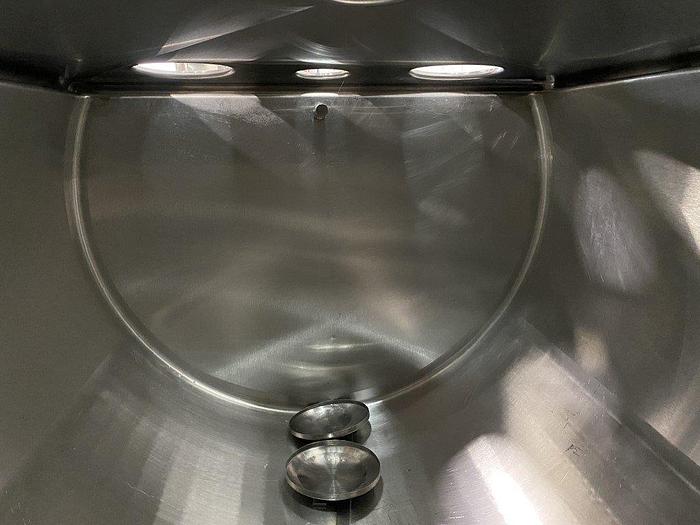 Used SS Horizontal Jacketed Dairy Tank