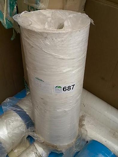 Used White 30”  Conveyor Belt