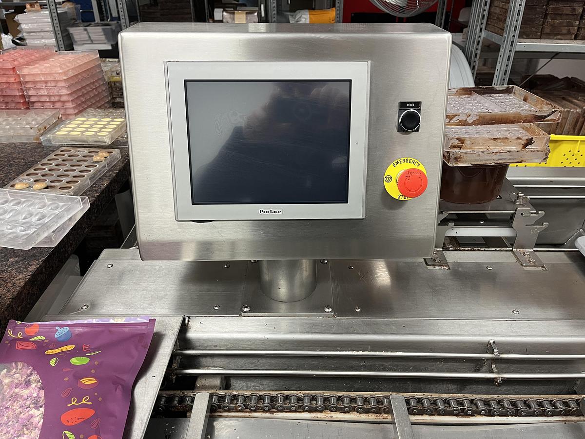 Used Betec Chocolate Tempering & Enrobing Machine