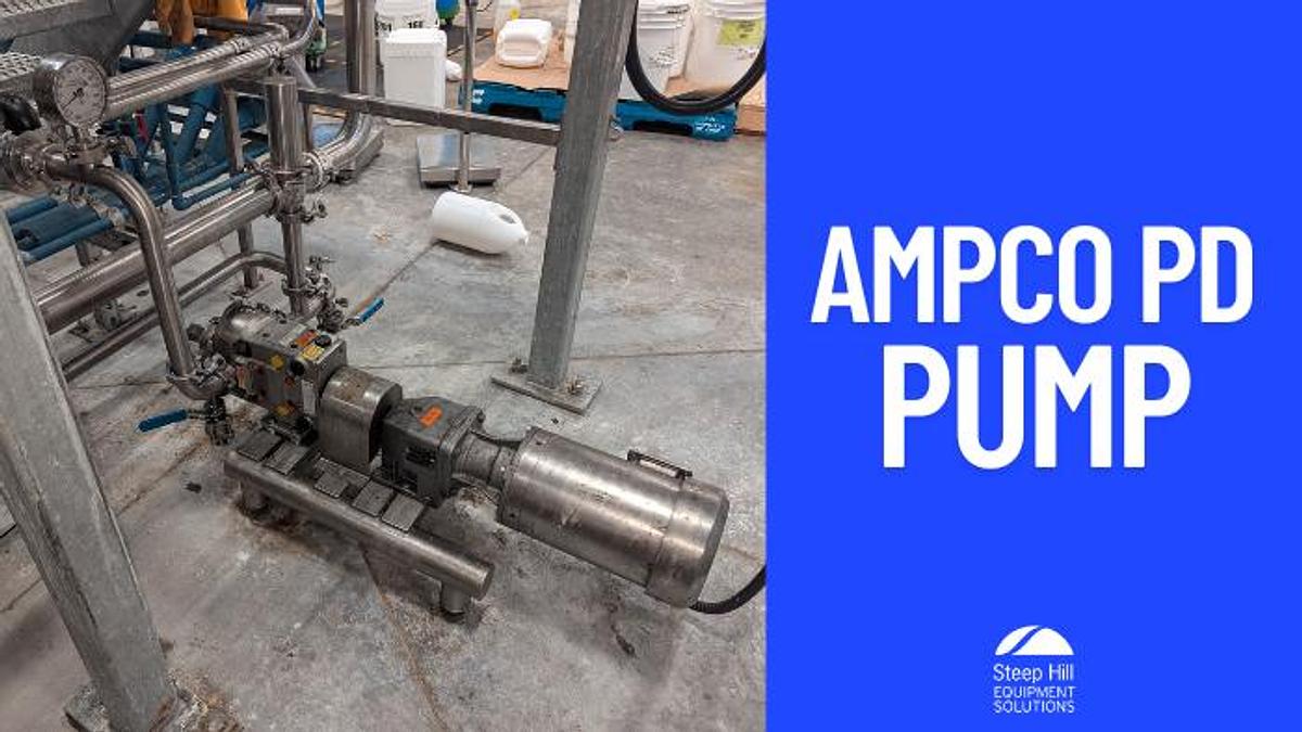 Used Ampco AZR1-018-SM PD Pump