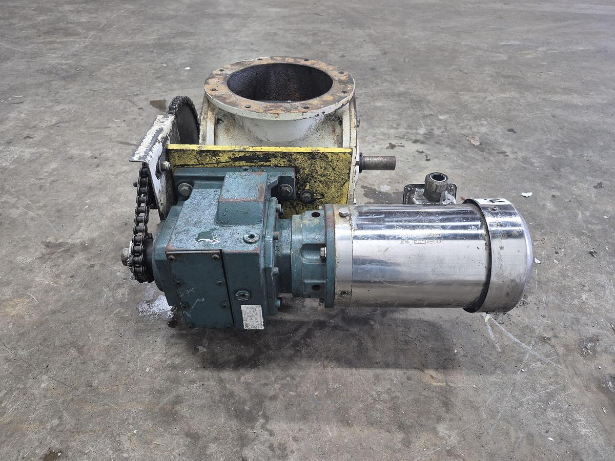 Used Kice VJ10X8X8 Rotary Airlock Valve