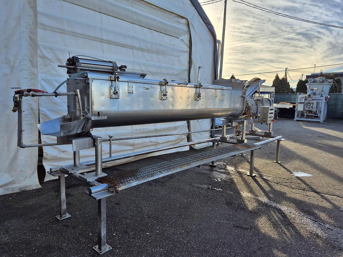 Used Steam Jacketed Cooking Auger