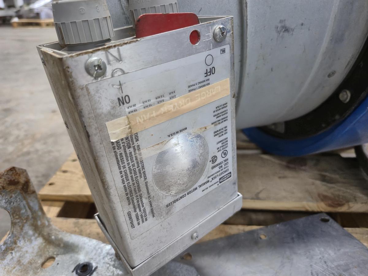 Used Edwards Grain Guard FC 15-5-3-5 Aeration Fan