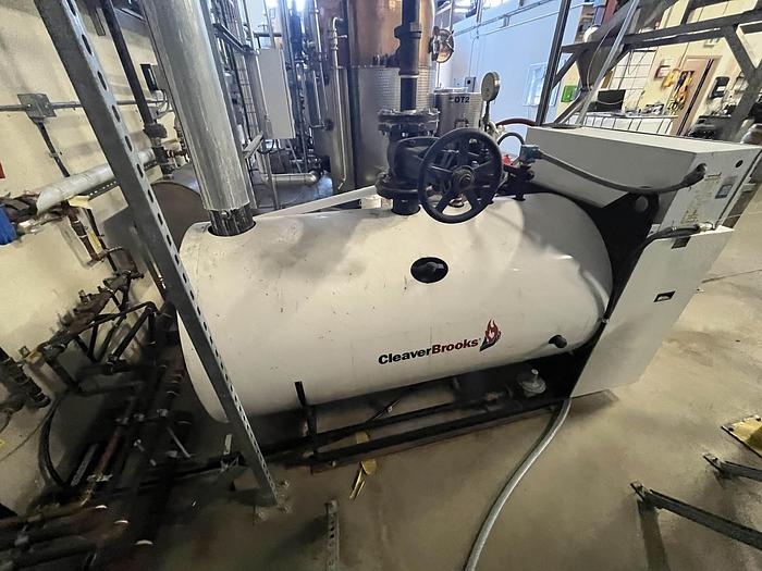 Used CleaverBrooks CFH Gas-Fired Steam Boiler