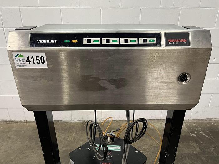 Used Videojet Sigmark Case Coder Ink System