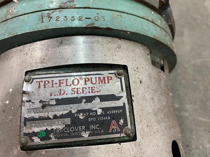 Used TriFlo C327MDG21T-S Centrifugal Pump