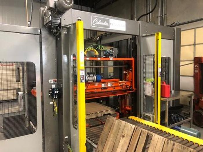 Used Columbia FL1000-SW Floor Level Palletizer