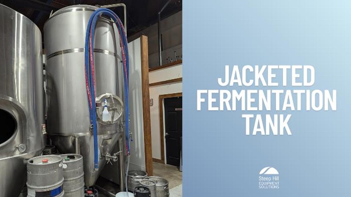 Used Ripley Stainless 20HL Jacketed Fermentation Tank