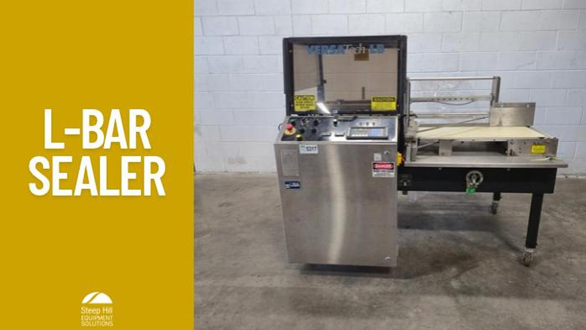 Used API VERSATech LB 22/32 L-Bar Sealer