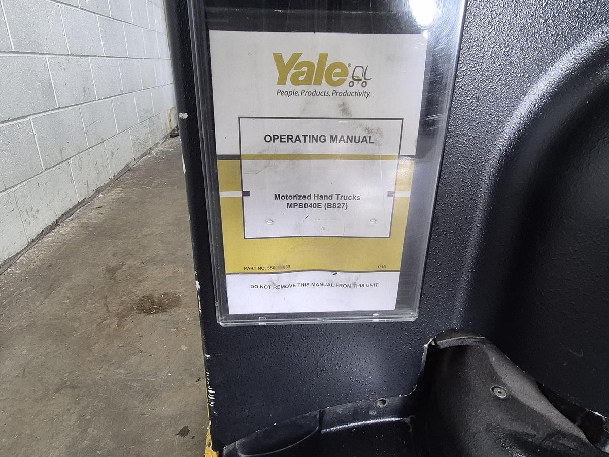 Used Yale MPB040-EN24T2748 Electric Walkie Pallet Jack