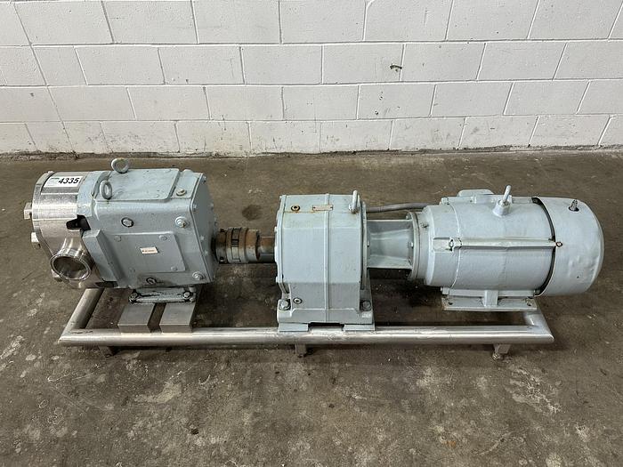 Used Waukesha 220 Sanitary PD Pump