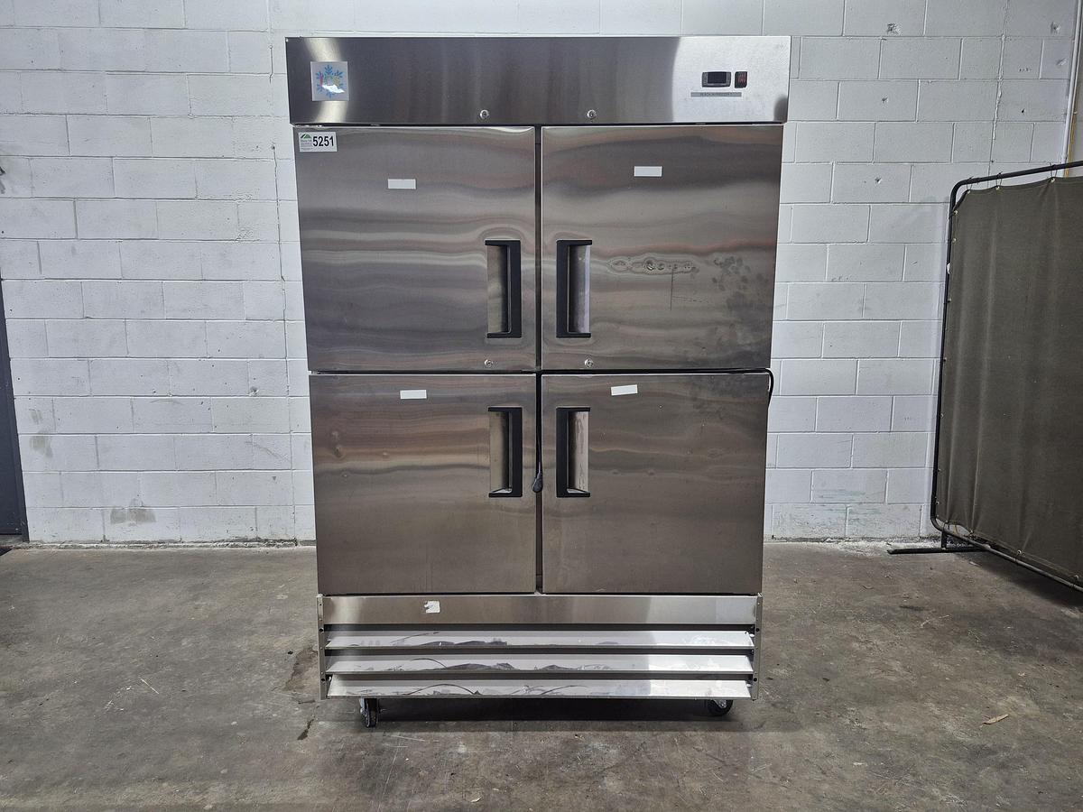 Used Eurodib 54" 4-Door Commercial Freezer
