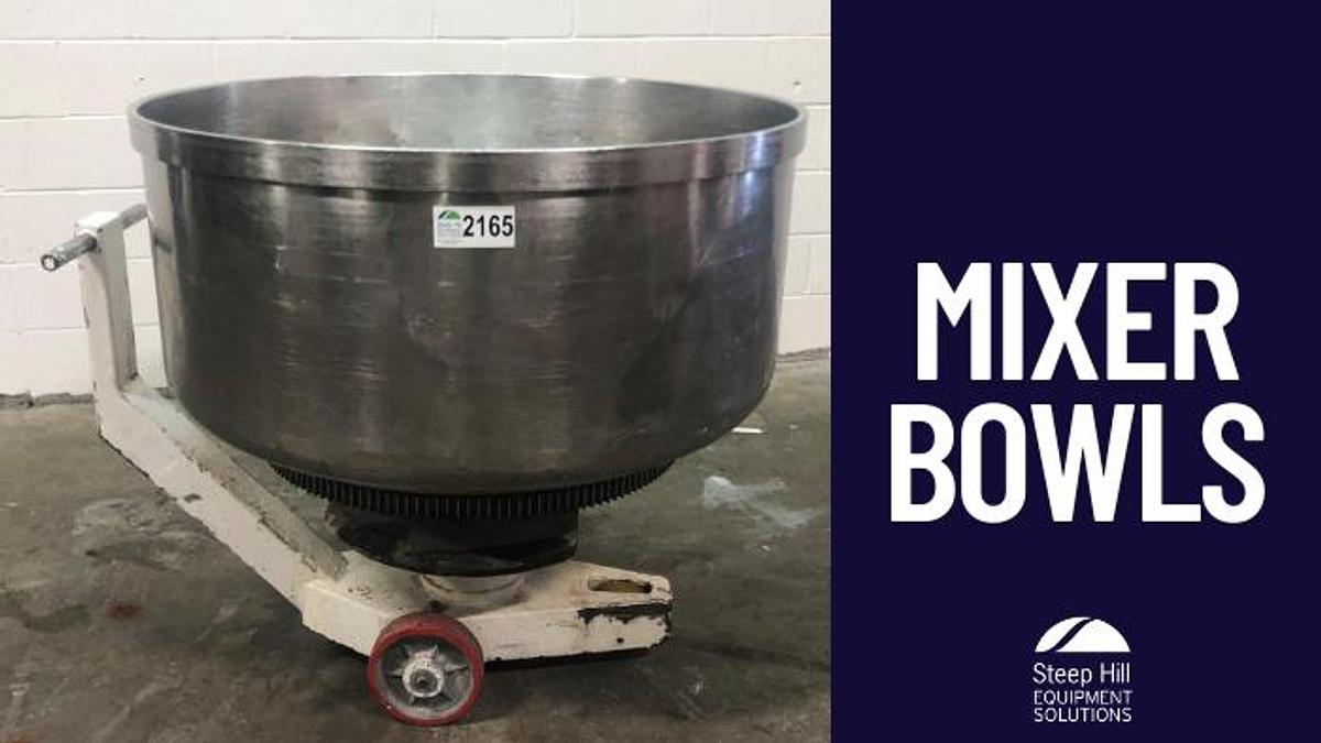 Used VMI 400L SS Mixer Bowls