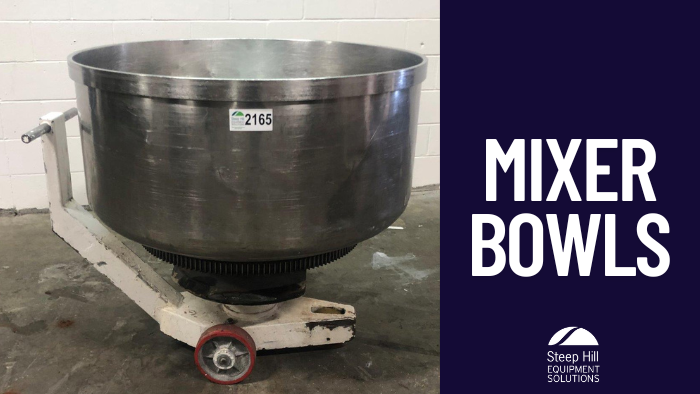 Used VMI 400L SS Mixer Bowls
