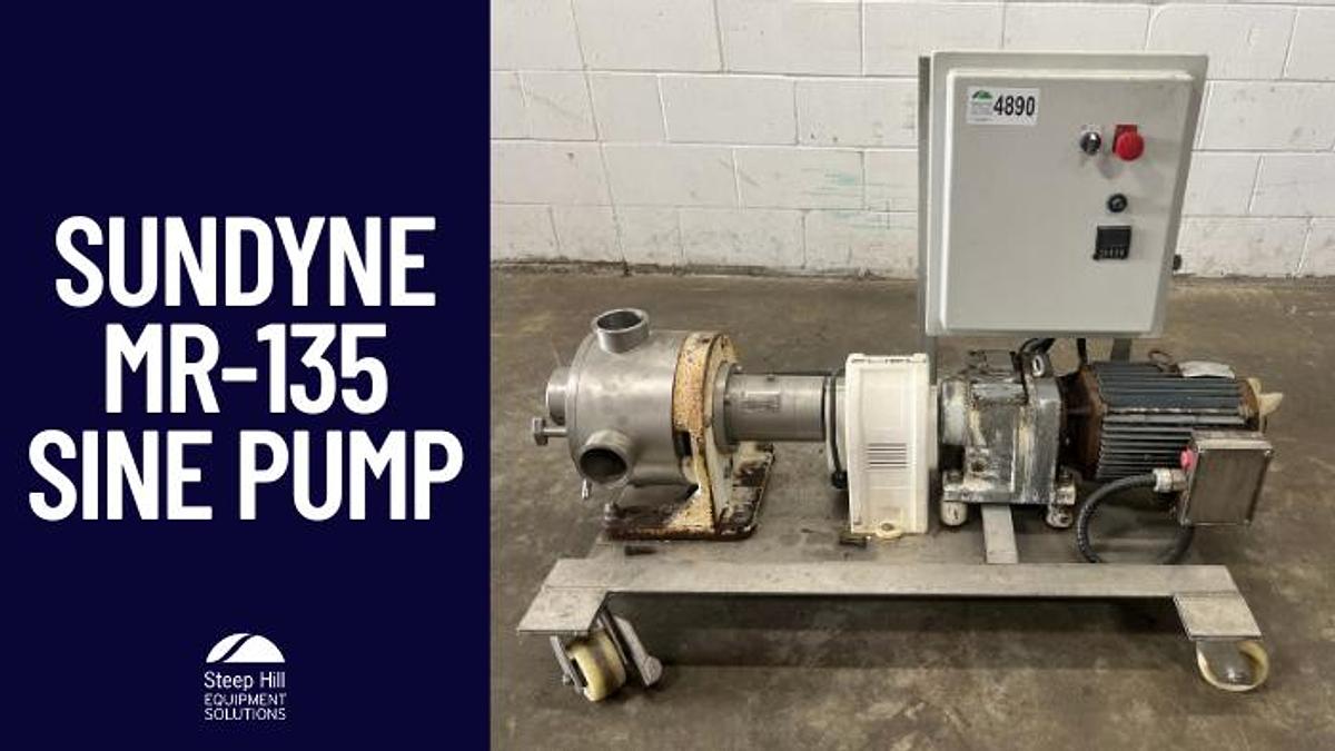 Used Sundyne MR-135 Sine Pump