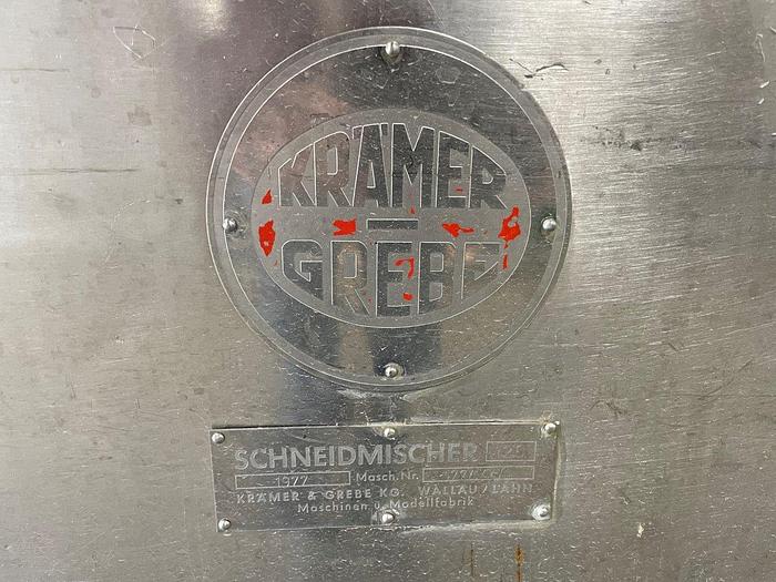 Used Kraemer-Grebe 120L Bowl Cutter