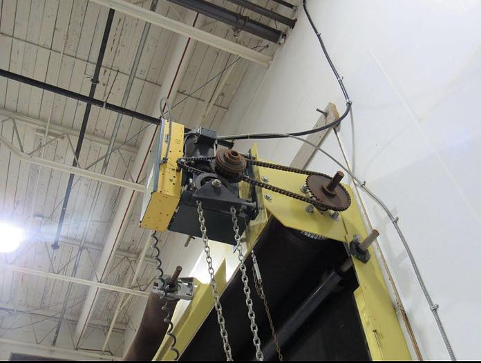 Used Indotech Rapid Roll-Up Rubber Door