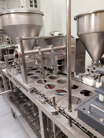 Used MP Inline Yogurt Cup Filler