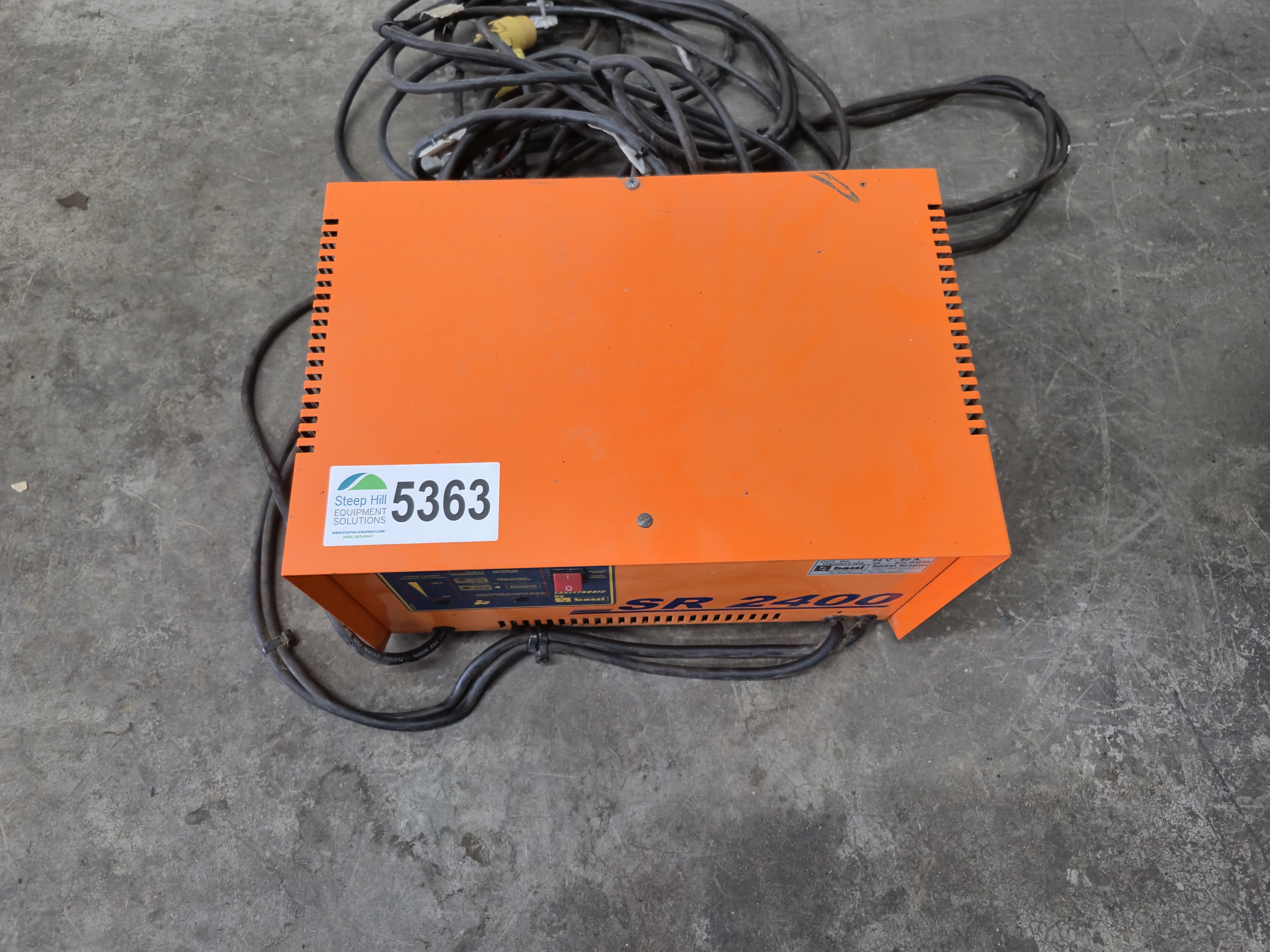 Used Bassi Bruno SR2400 24/60 Industrial Battery Charger