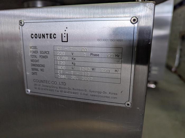 Used  Induction Sealer with Conveyor