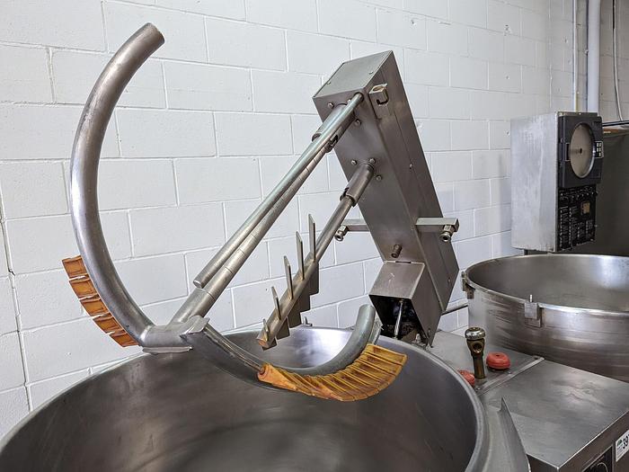 Used Cleveland TMKDL-80T Steam-Jacketed Twin Kettles