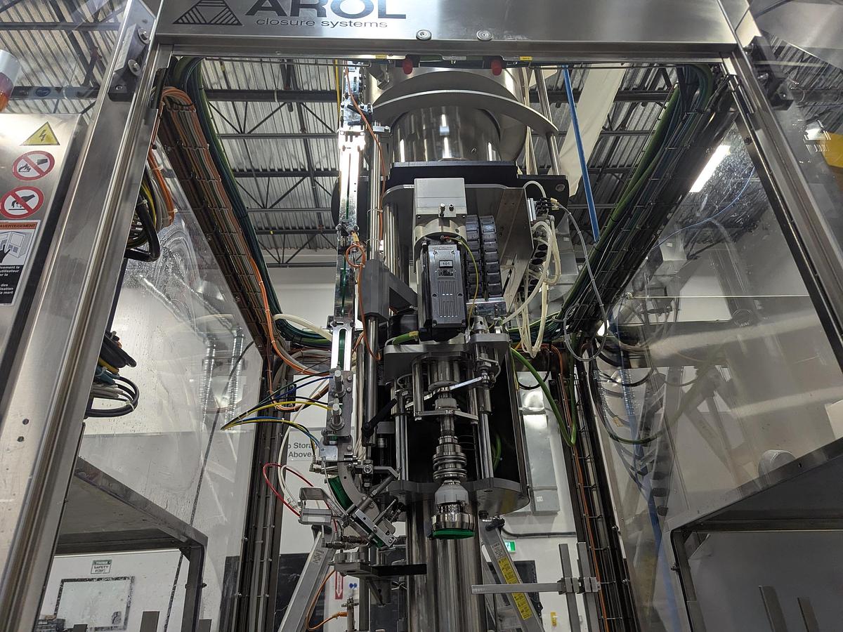 Used Promach 4 Head Pail Filling Line Including Filler, Capper & Date Coder